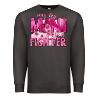 Smoke My Mini Is a Fighter with Ribbon Premium Sweatshirt - texasbilliewilder