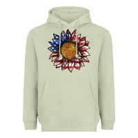 Matcha 4th of july sunflower Heavyweight Hoodie - texasbilliewilder