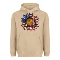 Mushroom 4th of july sunflower Heavyweight Hoodie - texasbilliewilder