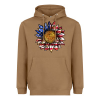 Toasted Coconut 4th of july sunflower Heavyweight Hoodie - texasbilliewilder