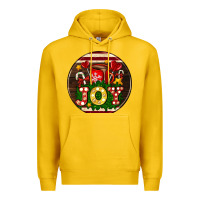Lemon Christmas joy and hot chocolate Premium Hoodie - AdoDesignShop