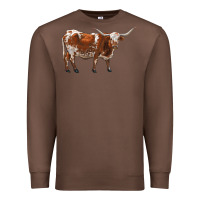 Chestnut longhorn Premium Sweatshirt - RanaPortraitStore