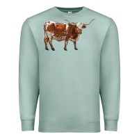Seafoam longhorn Premium Sweatshirt - RanaPortraitStore
