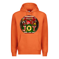 Carrot Christmas joy and hot chocolate Premium Hoodie - AdoDesignShop