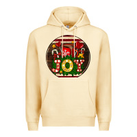 Pina Colada Christmas joy and hot chocolate Premium Hoodie - AdoDesignShop