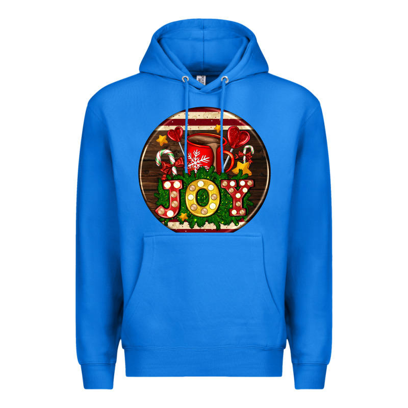 Christmas Joy And Hot Chocolate Premium Hoodie by AdoDesignShop | Teevron