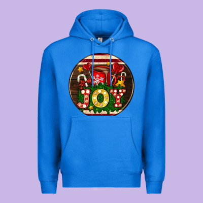 Christmas Joy And Hot Chocolate Premium Hoodie Designed By Adodesignshop