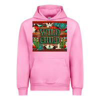 Fuchsia Pink wild chıld aztec gemstone and cactus Urban Hoodie - Artiststas