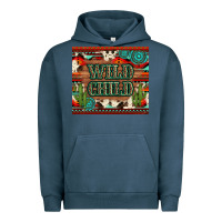 Pigment Midnight Navy wild chıld aztec gemstone and cactus Urban Hoodie - Artiststas