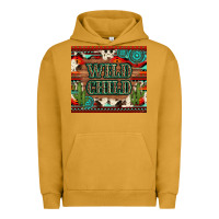 Pigment Peanut Butter wild chıld aztec gemstone and cactus Urban Hoodie - Artiststas