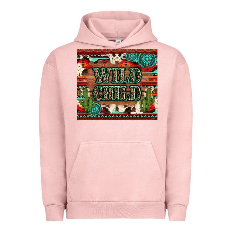 Wild Chıld Aztec Gemstone And Cactus Urban Hoodie by Artiststas | Teevron