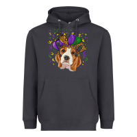 Smoke mardi gras beagle Heavyweight Hoodie - RanaPortraitStore