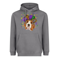 Storm mardi gras beagle Heavyweight Hoodie - RanaPortraitStore