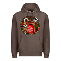 Christmas Hot Chocolate And Chocolate Premium Hoodie | Teevron