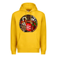 Lemon Christmas hot chocolate and chocolate Premium Hoodie - AdoDesignShop
