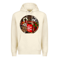 Sandshell Christmas hot chocolate and chocolate Premium Hoodie - AdoDesignShop
