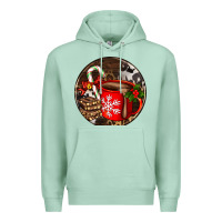 Seafoam Christmas hot chocolate and chocolate Premium Hoodie - AdoDesignShop