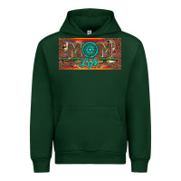 Forest Green mom life license plate Urban Hoodie - Artiststas