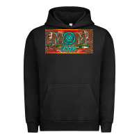 Pigment Black mom life license plate Urban Hoodie - Artiststas