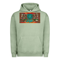 Pigment Oil Green mom life license plate Urban Hoodie - Artiststas