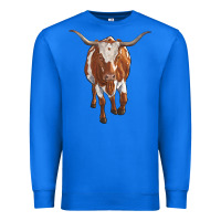 True Royal longhorn cow Premium Sweatshirt - RanaPortraitStore