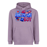 Lavender all american boy billie wilder Heavyweight Hoodie - texasbilliewilder