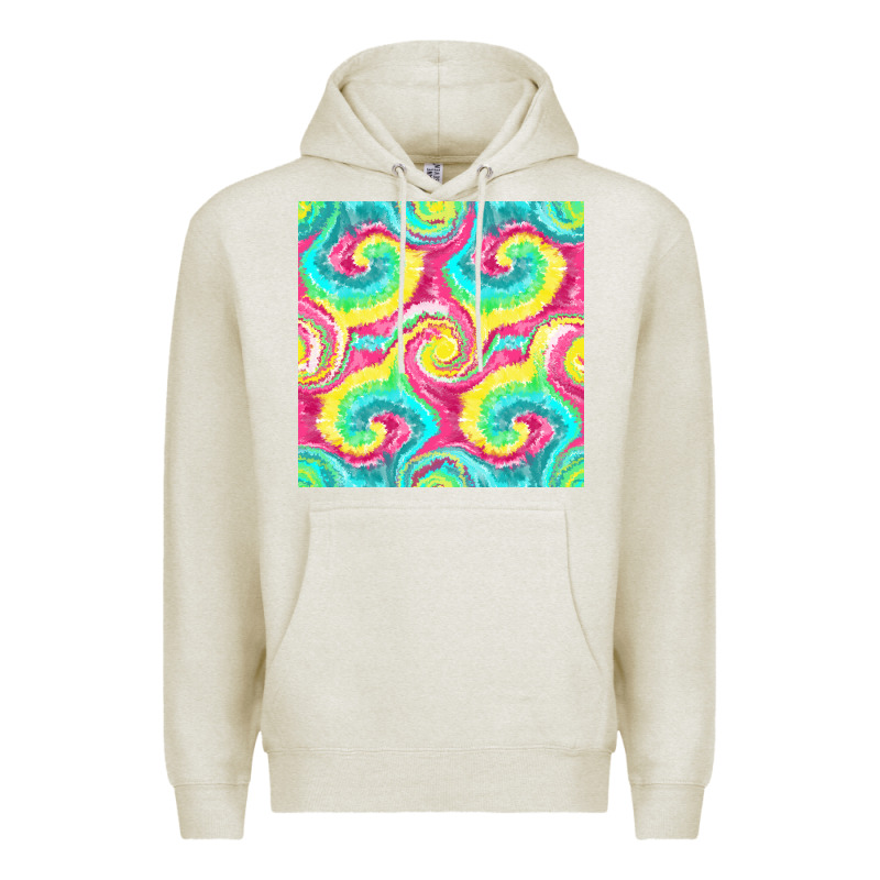 Tie Dye Seamless Pattern Premium Hoodie by BundleAndBundleShop | Teevron