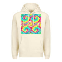 Sandshell Tie Dye Seamless Pattern Premium Hoodie - BundleAndBundleShop
