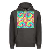 Smoke Tie Dye Seamless Pattern Premium Hoodie - BundleAndBundleShop