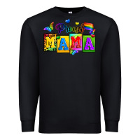 Black proud mama Premium Sweatshirt - Zillion Design Studio