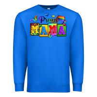True Royal proud mama Premium Sweatshirt - Zillion Design Studio