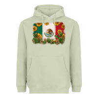 Matcha mexican flag Heavyweight Hoodie - Zillion Design Studio
