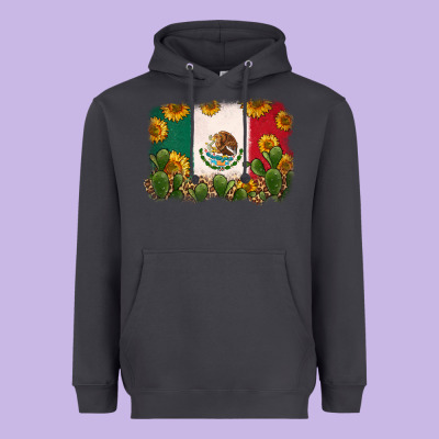 Heavyweight Hoodie mexican flag