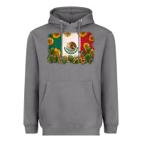 Storm mexican flag Heavyweight Hoodie - Zillion Design Studio