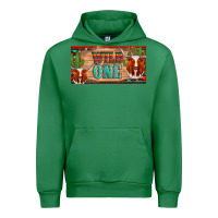 Emerald texas longhorn wild one cactus licanse plate Urban Hoodie - Artiststas