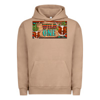 Pigment Burro texas longhorn wild one cactus licanse plate Urban Hoodie - Artiststas