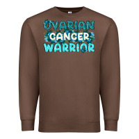 Chestnut Ovarian Cancer Warrior Premium Sweatshirt - texasbilliewilder