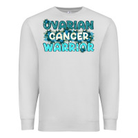 Dove Grey Ovarian Cancer Warrior Premium Sweatshirt - texasbilliewilder