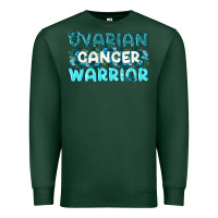 Sports Green Ovarian Cancer Warrior Premium Sweatshirt - texasbilliewilder