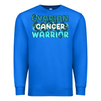 True Royal Ovarian Cancer Warrior Premium Sweatshirt - texasbilliewilder