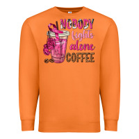 Carrot Nobody Fights Alone Coffee Premium Sweatshirt - texasbilliewilder