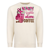 Sandshell Nobody Fights Alone Coffee Premium Sweatshirt - texasbilliewilder