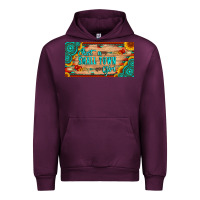 Mauve Wine just a small town girl wlth gemstone arrow and sunflowers licanse plat Urban Hoodie - Artiststas