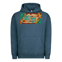 Pigment Midnight Navy just a small town girl wlth gemstone arrow and sunflowers licanse plat Urban Hoodie - Artiststas