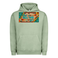 Pigment Oil Green just a small town girl wlth gemstone arrow and sunflowers licanse plat Urban Hoodie - Artiststas