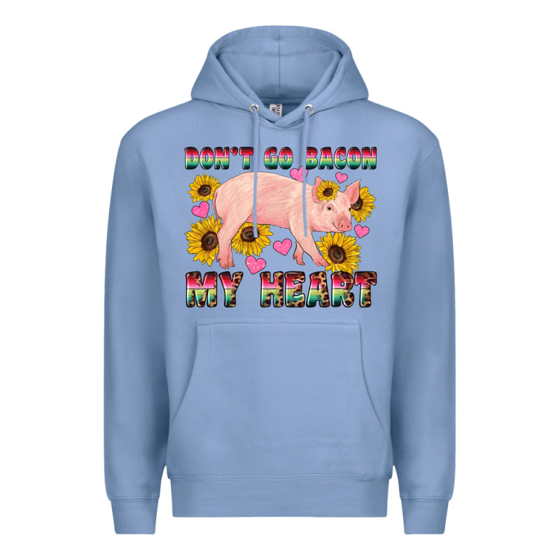 Western Don't Go Bacon My Heart Pig Premium Hoodie by Artiststas | Teevron