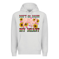 Dove Grey western don't go bacon my heart pig Premium Hoodie - Artiststas