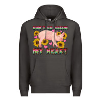 Smoke western don't go bacon my heart pig Premium Hoodie - Artiststas