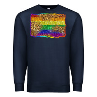 Navy pride background Premium Sweatshirt - Zillion Design Studio
