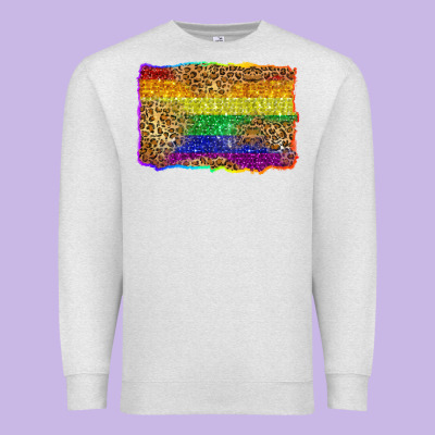 Pride Background Premium Sweatshirt Designed By Zillion Design Studio